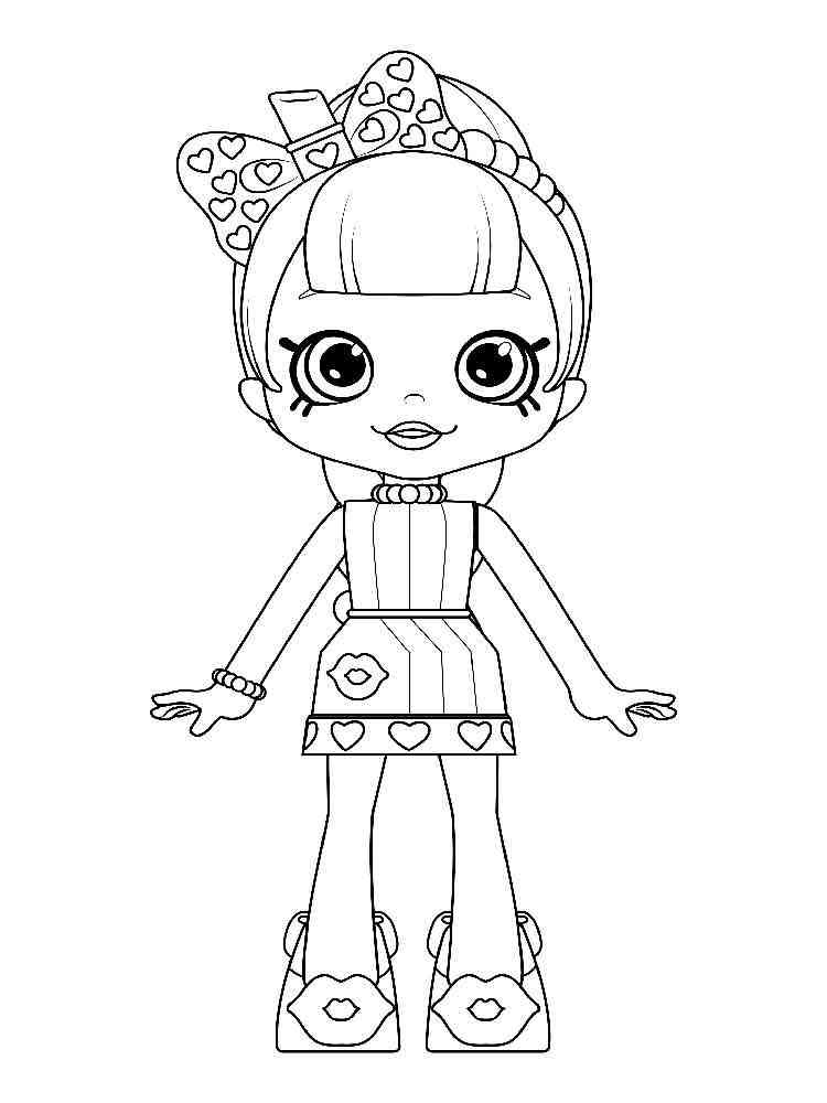 Shopkins coloring pages. Download and print Shopkins coloring pages