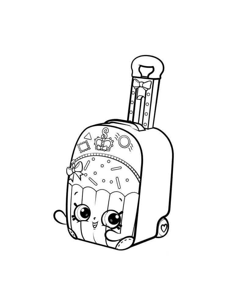 Shopkins coloring pages. Download and print Shopkins coloring pages