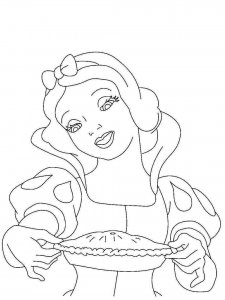 Snow White coloring page 44 - Free printable