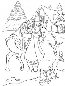 Snow White coloring page 55 - Free printable