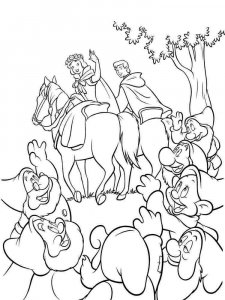 Snow White coloring page 31 - Free printable