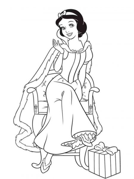 Snow White coloring pages