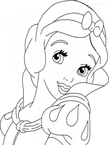 Snow White coloring pages