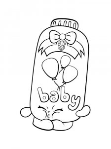 Squishy coloring page 1 - Free printable