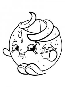 Squishy coloring page 3 - Free printable