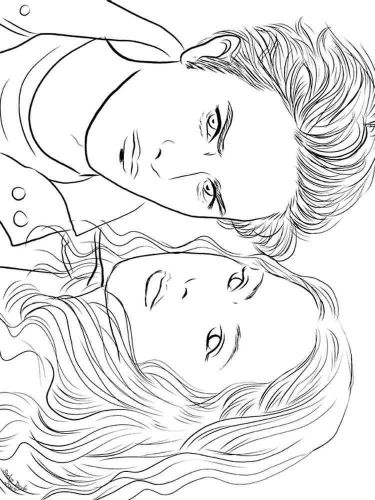 Printable Twilight Saga Coloring Pages