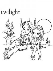 The Twilight Saga coloring page 23 - Free printable