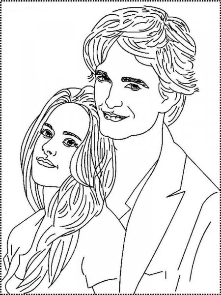 The Twilight Saga coloring pages