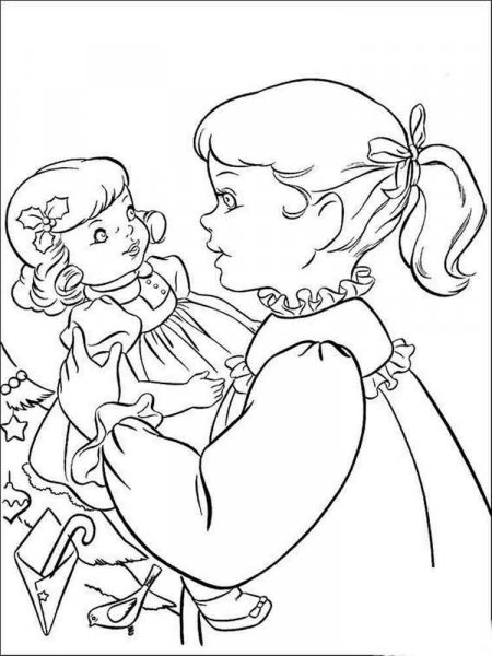 American Girl Doll coloring pages