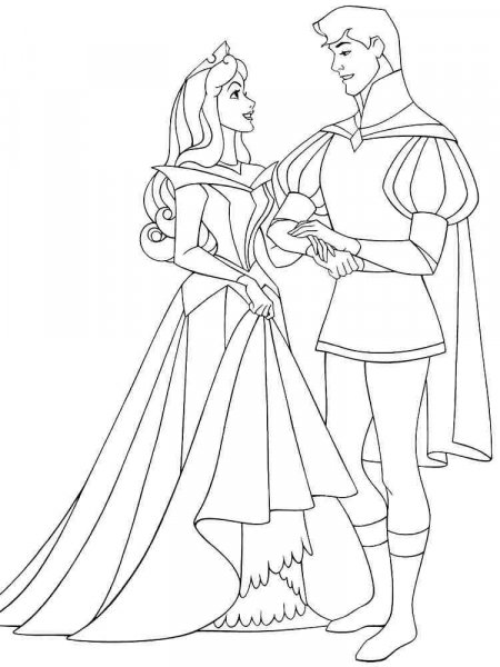 Aurora Disney Princess coloring pages