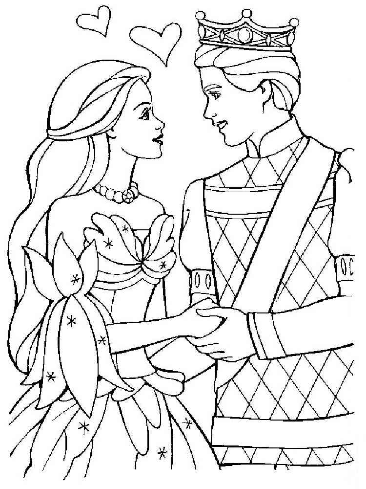 Download Barbie and Ken coloring pages. Download and print Barbie ...