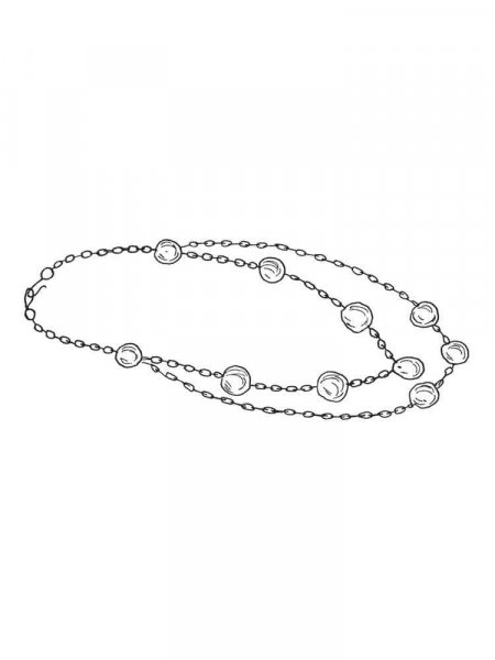 Beads coloring pages