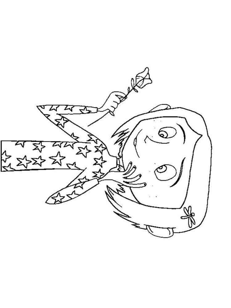 Coraline coloring pages