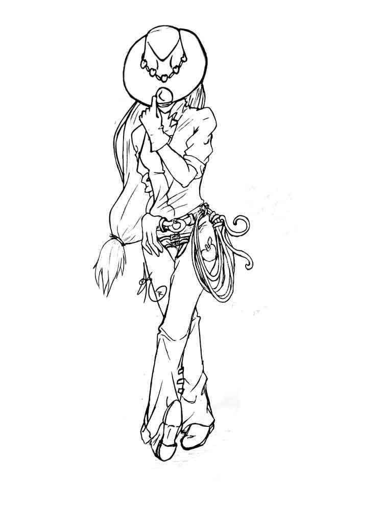 Cowgirl coloring pages. Free Printable Cowgirl coloring pages.
