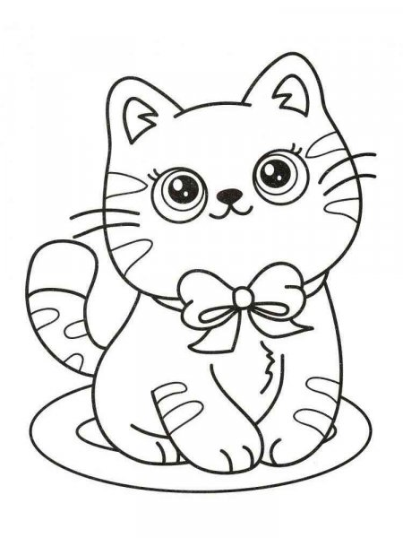 Cute Cats coloring pages