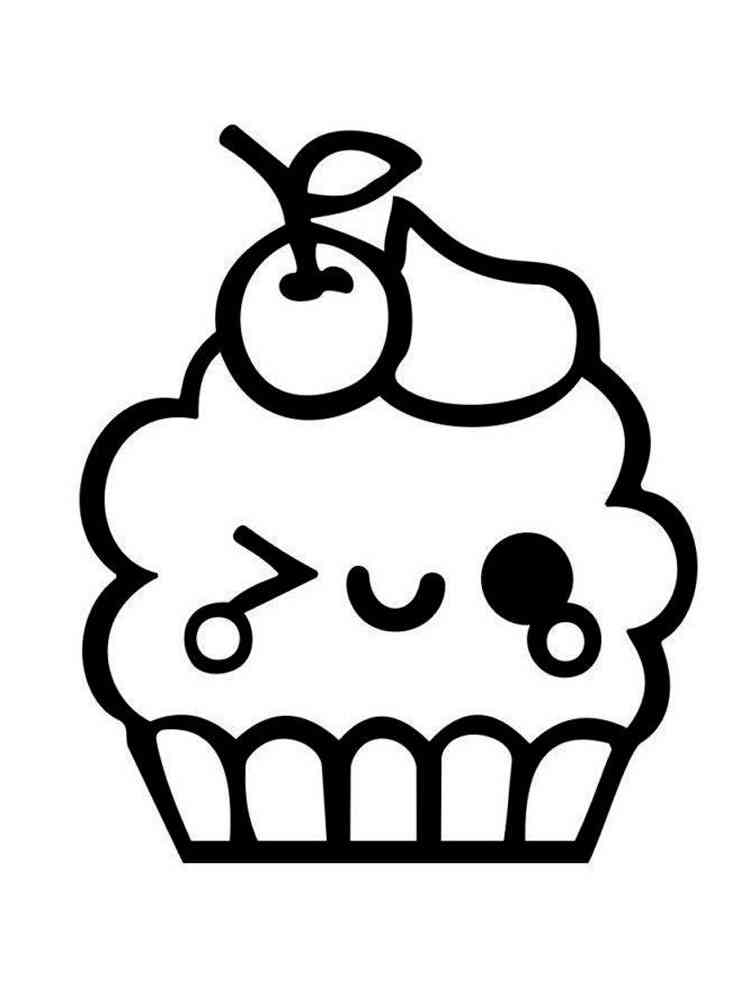 660 Collections Coloring Pages Of Cute Food  Best Free