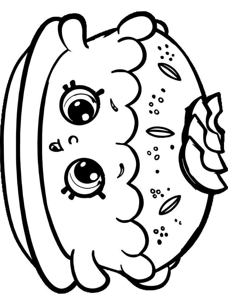 cute food coloring pages download and print cute food