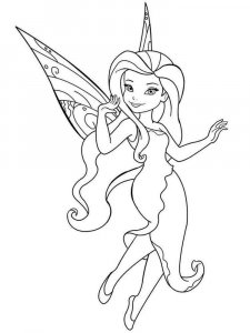 Fairy Silvermist Disney coloring page 1 - Free printable