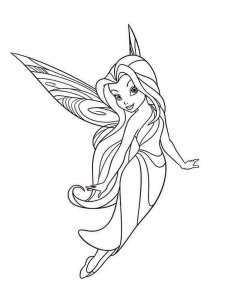 Fairy Silvermist Disney coloring page 5 - Free printable