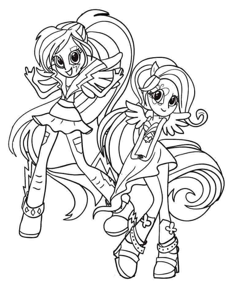Equestria girls coloring pages. Download and print ...