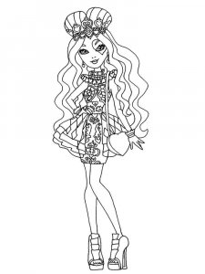 Ever After High coloring page 43 - Free printable