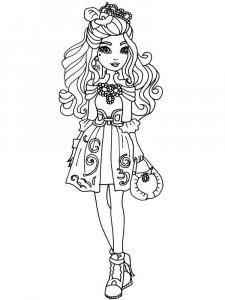 Ever After High coloring page 46 - Free printable