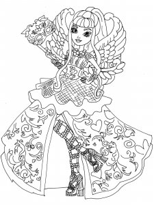 Ever After High coloring page 47 - Free printable