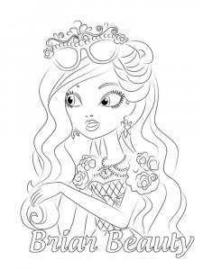 Ever After High coloring page 49 - Free printable