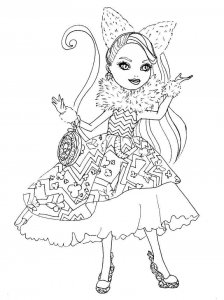 Ever After High coloring page 50 - Free printable