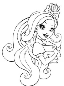 Ever After High coloring page 53 - Free printable