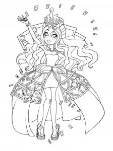 Ever After High coloring page 54 - Free printable