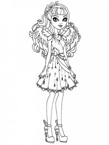 Ever After High coloring page 35 - Free printable