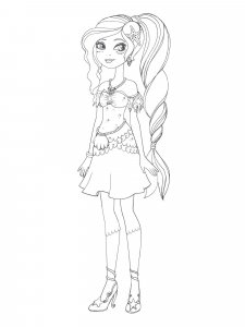 Ever After High coloring page 36 - Free printable