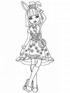 Ever After High coloring page 37 - Free printable