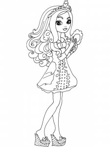 Ever After High coloring page 38 - Free printable
