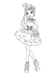 Ever After High coloring page 39 - Free printable