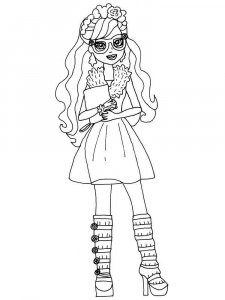 Ever After High coloring page 41 - Free printable