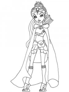 Ever After High coloring page 14 - Free printable