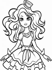 Ever After High coloring page 18 - Free printable