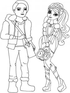 Ever After High coloring page 20 - Free printable