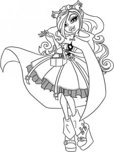 Ever After High coloring page 21 - Free printable