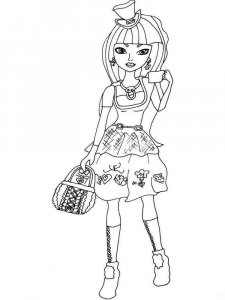 Ever After High coloring page 23 - Free printable