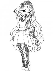 Ever After High coloring page 24 - Free printable