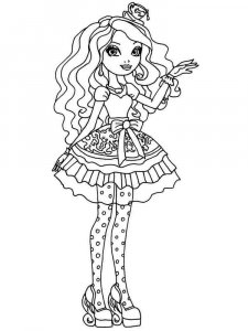 Ever After High coloring page 29 - Free printable