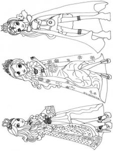 Ever After High coloring page 30 - Free printable
