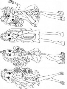 Ever After High coloring page 32 - Free printable
