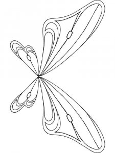 Fairy Wings coloring page 2 - Free printable
