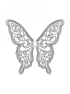 Fairy Wings coloring page 4 - Free printable