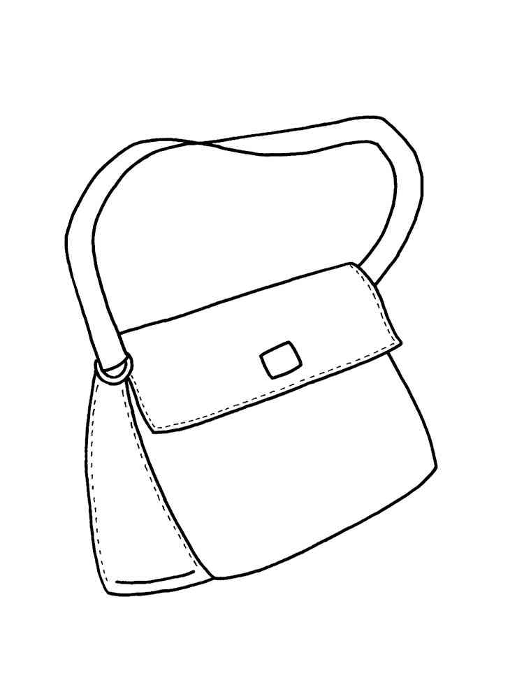 Download Handbag coloring pages. Download and print Handbag coloring pages