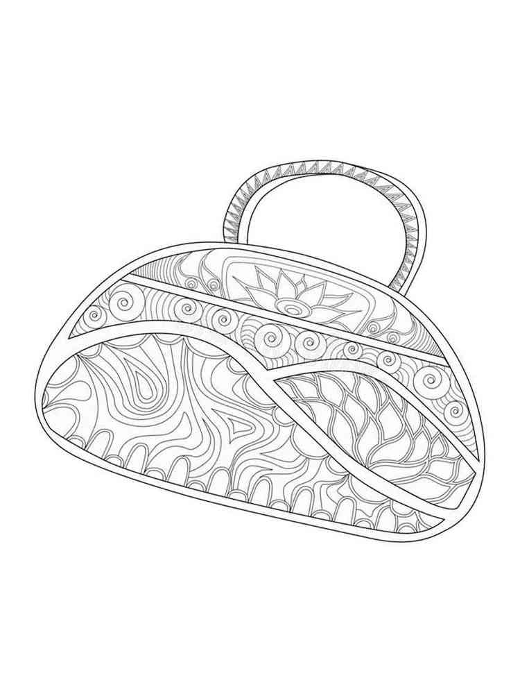 Download Handbag coloring pages. Download and print Handbag coloring pages